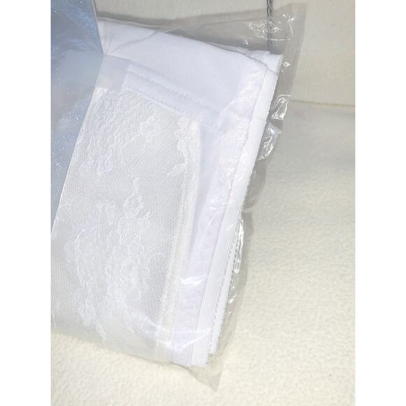 VENUS Front Close No Wire Back Support Bra #9605 White Soft Cup Lace 46C NEW - Picture 9 of 10